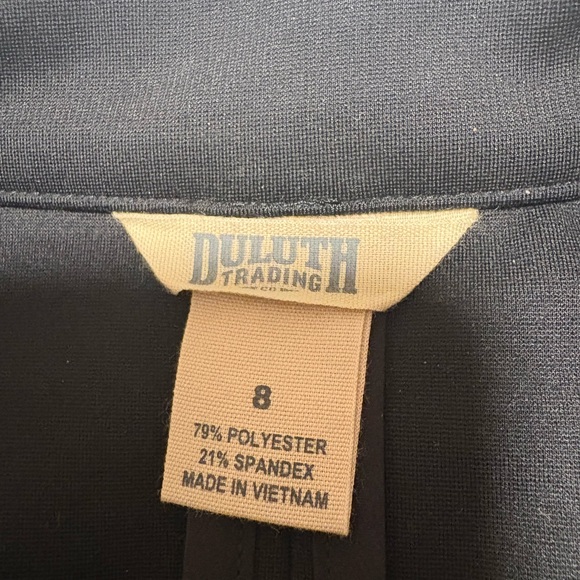 Duluth Trading Co Women's Classic Black Blazer - Picture 2 of 8